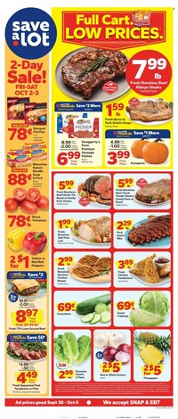 SAVE A LOT ad - Weekly Ad
