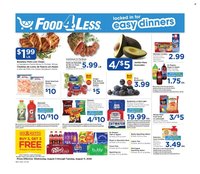 FOOD 4 LESS ad - Weekly Ad