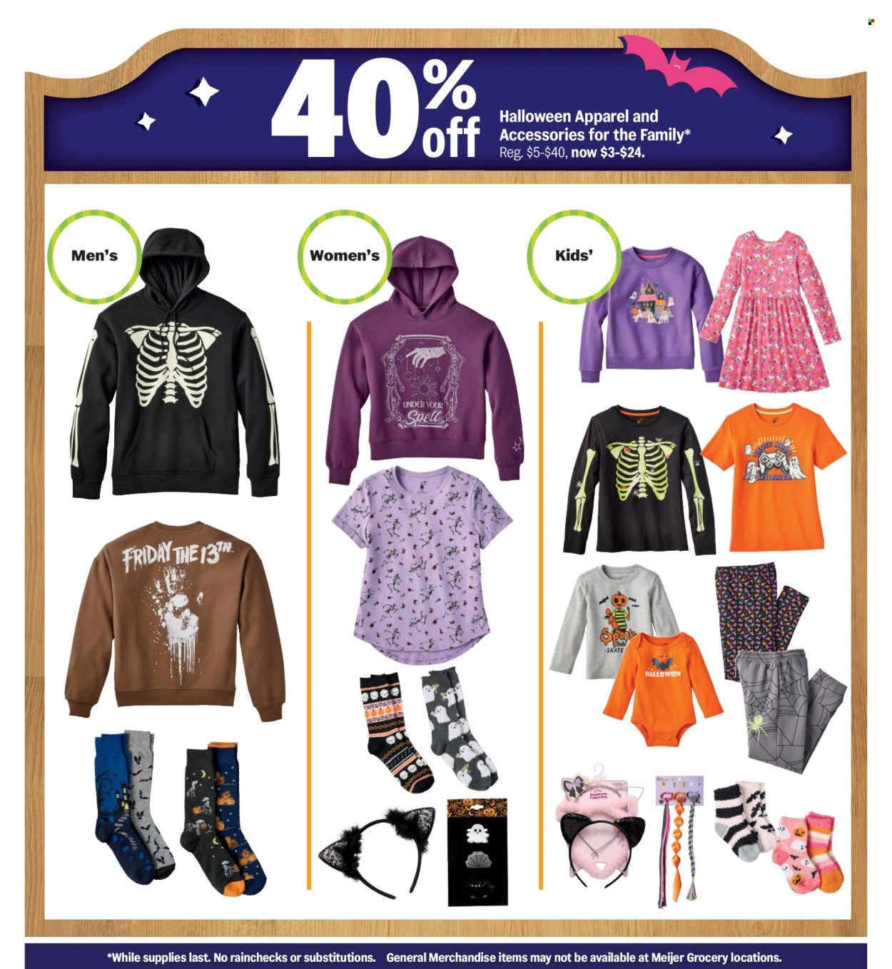 MEIJER ad - Halloween Deals