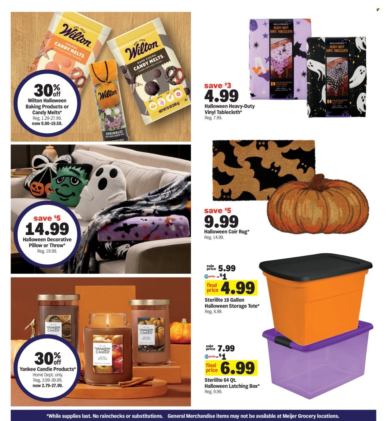 MEIJER ad - Halloween Deals