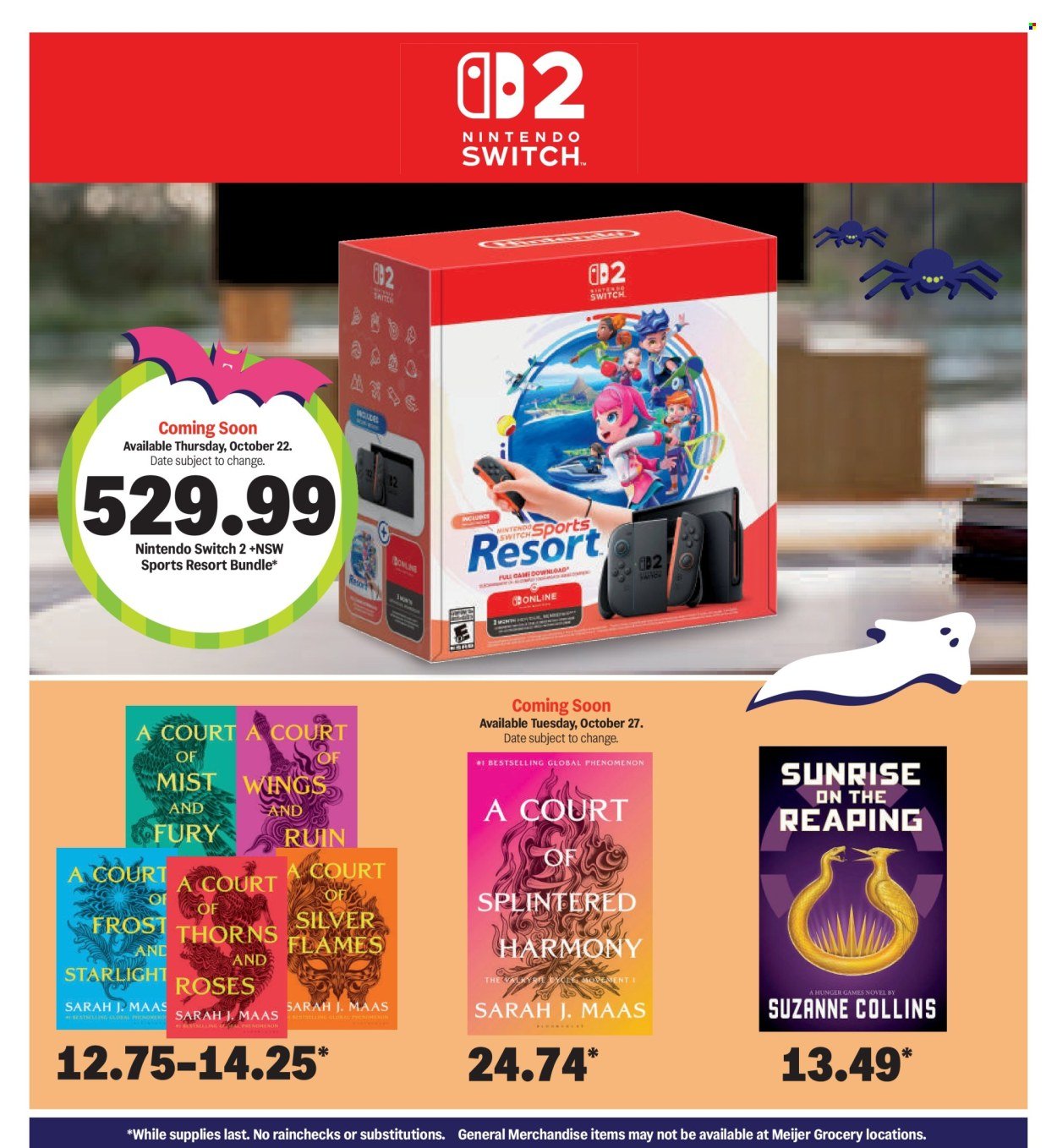 MEIJER ad - Halloween Deals