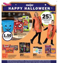 MEIJER ad - Halloween Deals