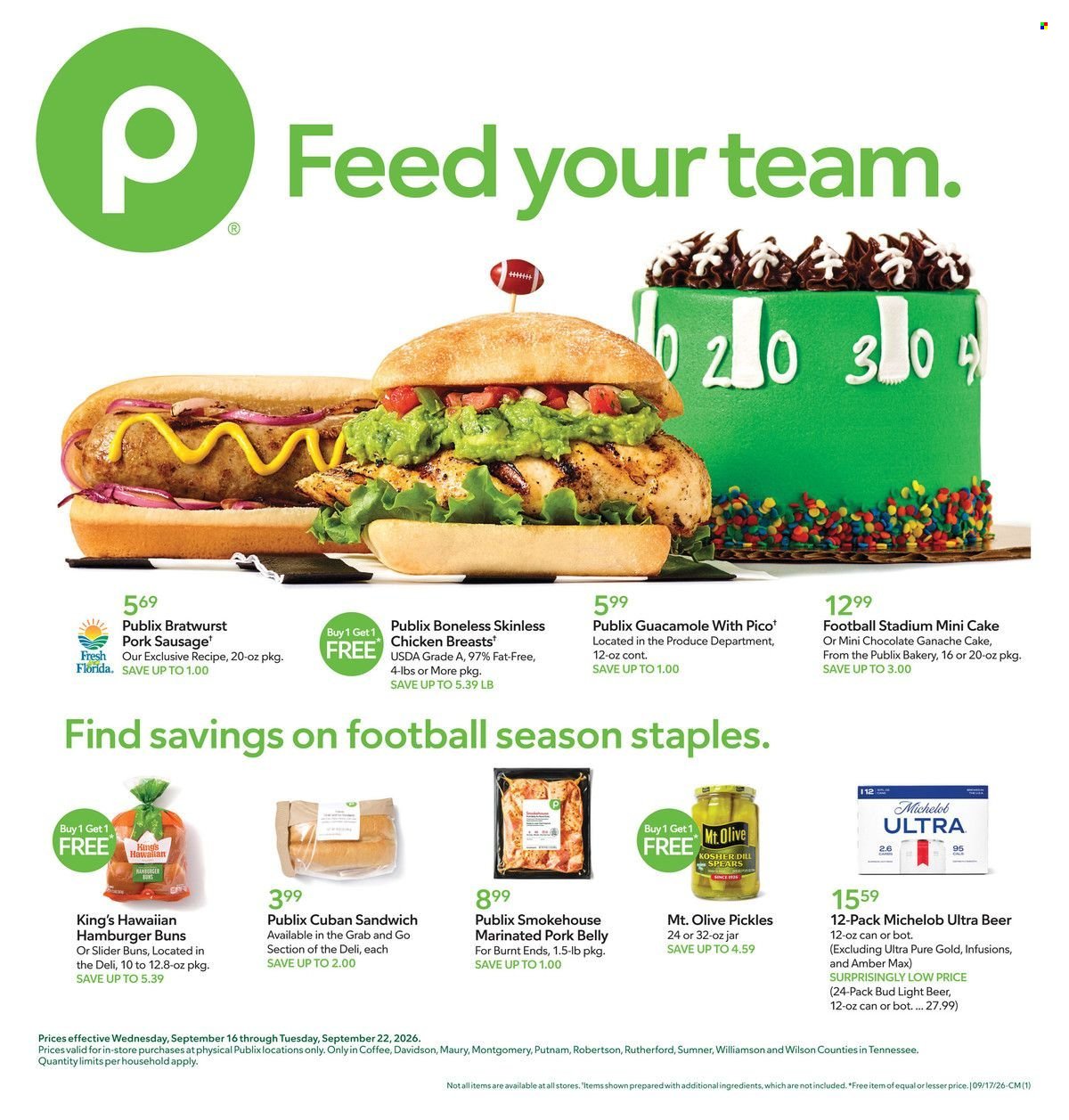 PUBLIX ad - Weekly Ad