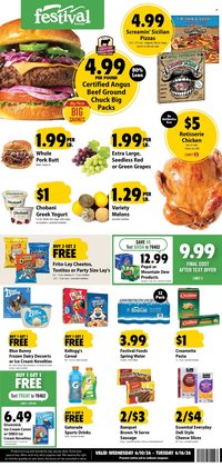 FESTIVAL FOODS ad - Current Ad