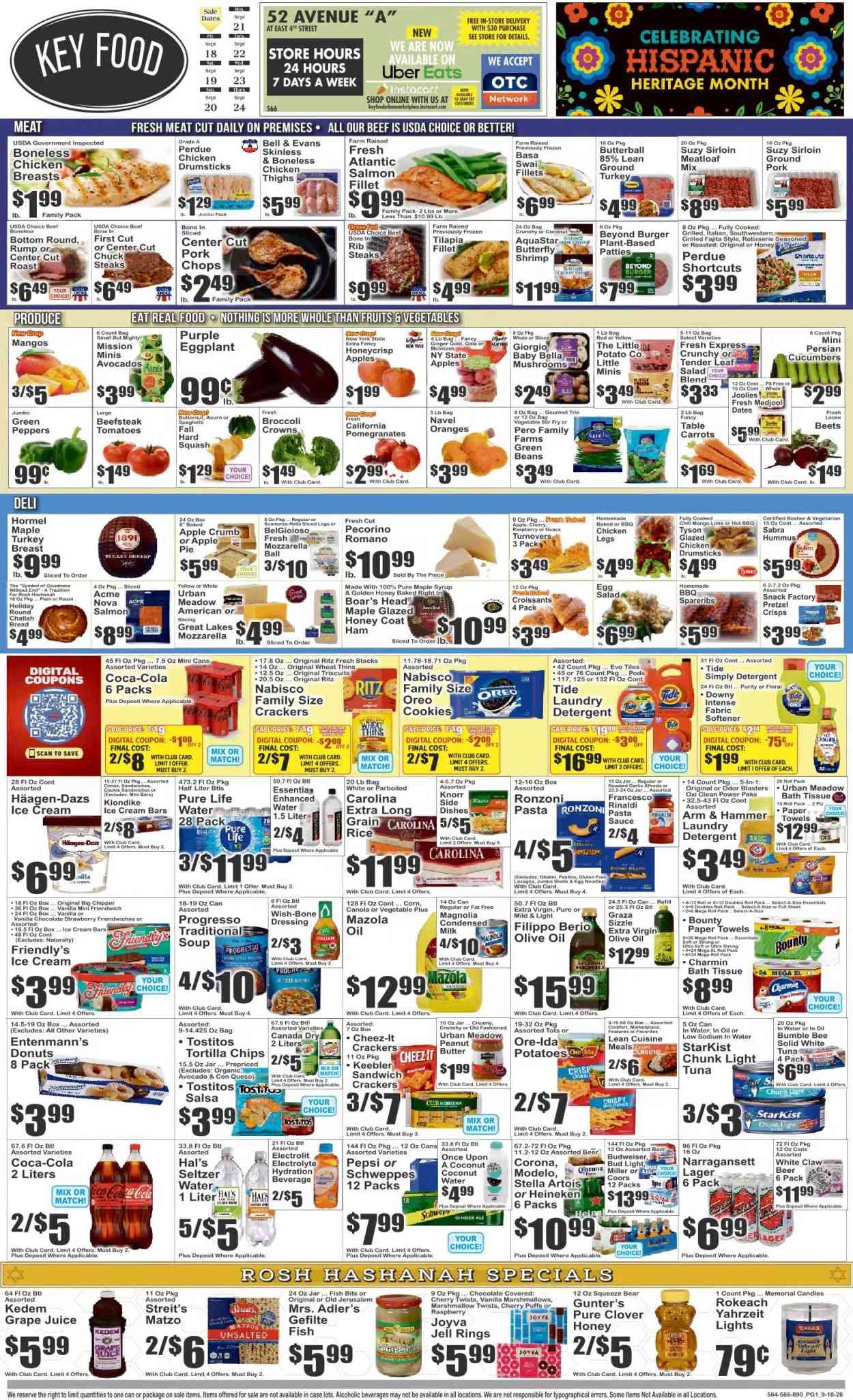 KEY FOOD ad - from Fri, September 18, 2026