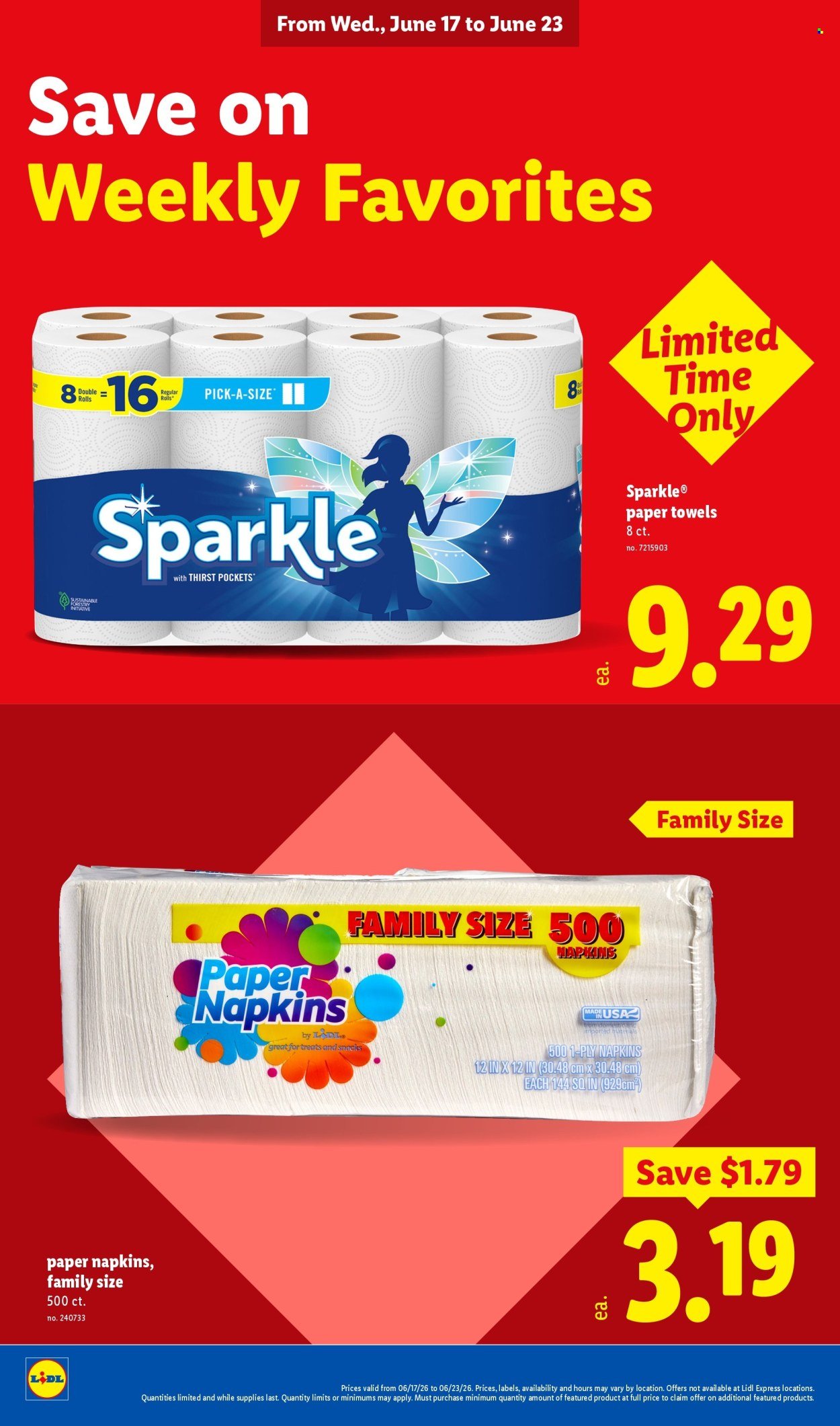 LIDL ad - Weekly Ad