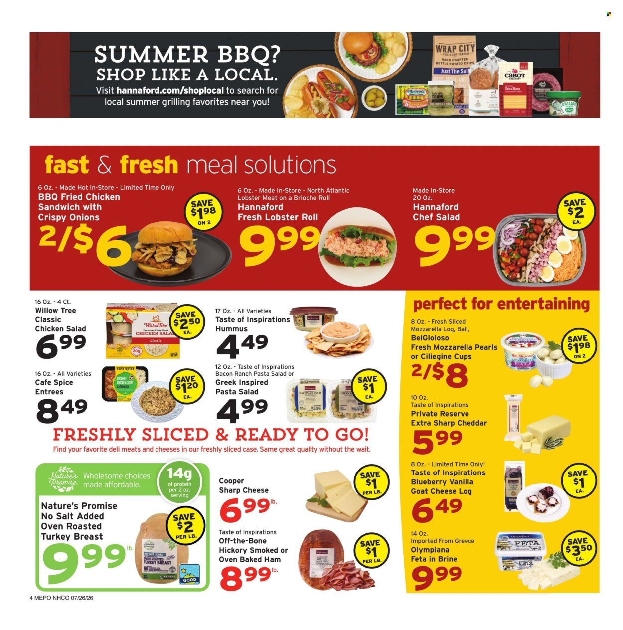 HANNAFORD ad - Weekly Ad