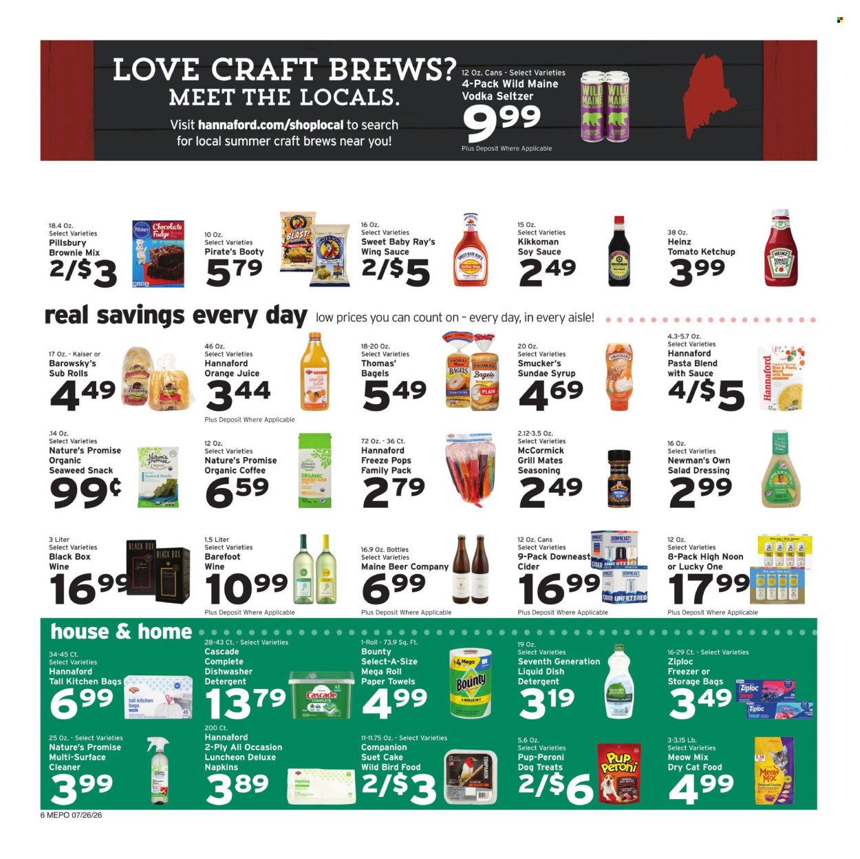 HANNAFORD ad - Weekly Ad