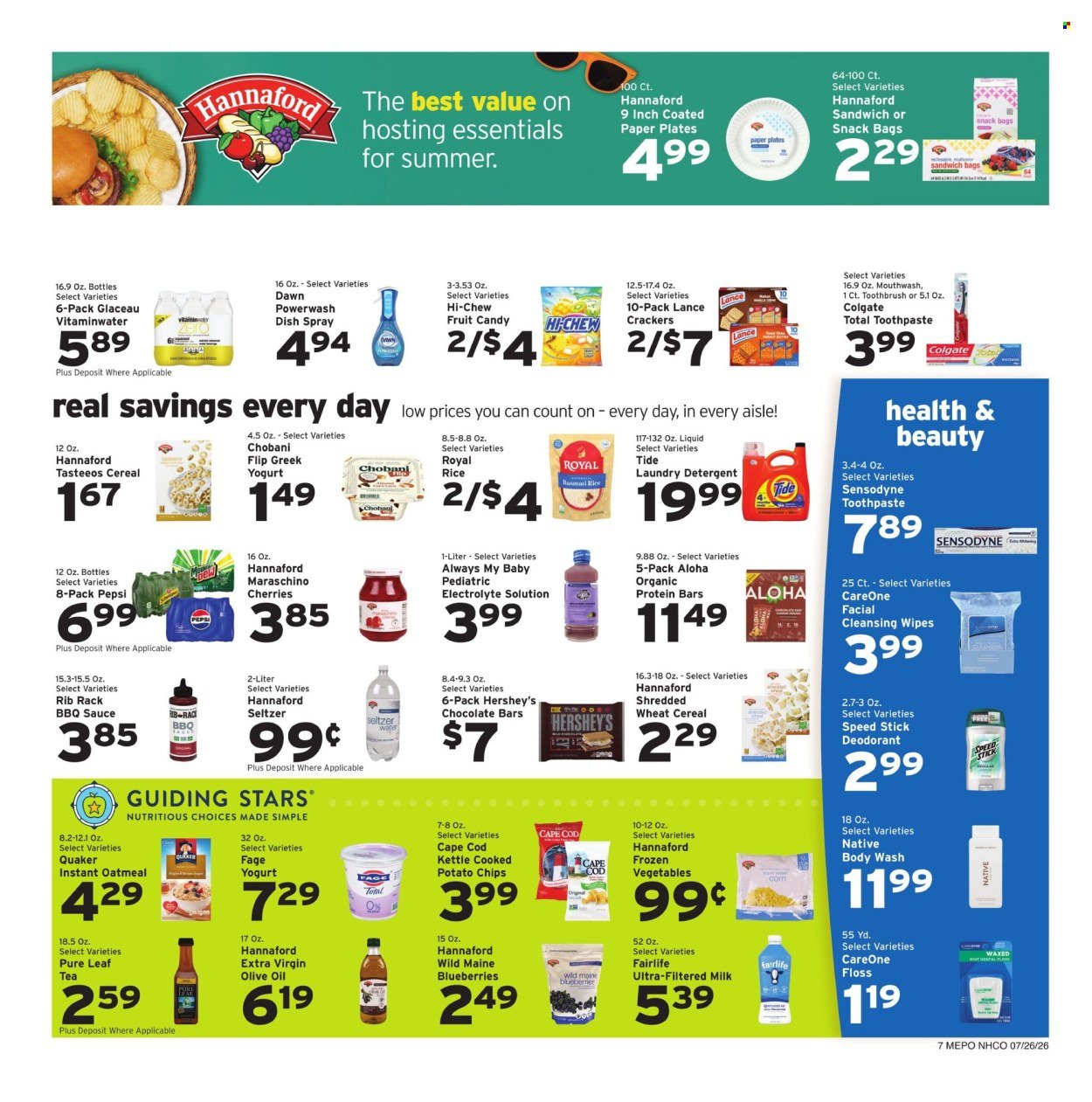 HANNAFORD ad - Weekly Ad