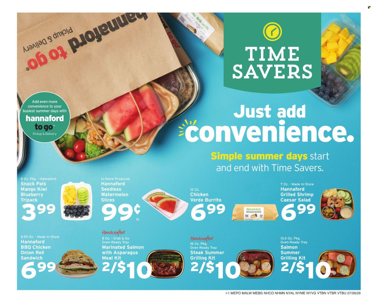 HANNAFORD ad - Weekly Ad