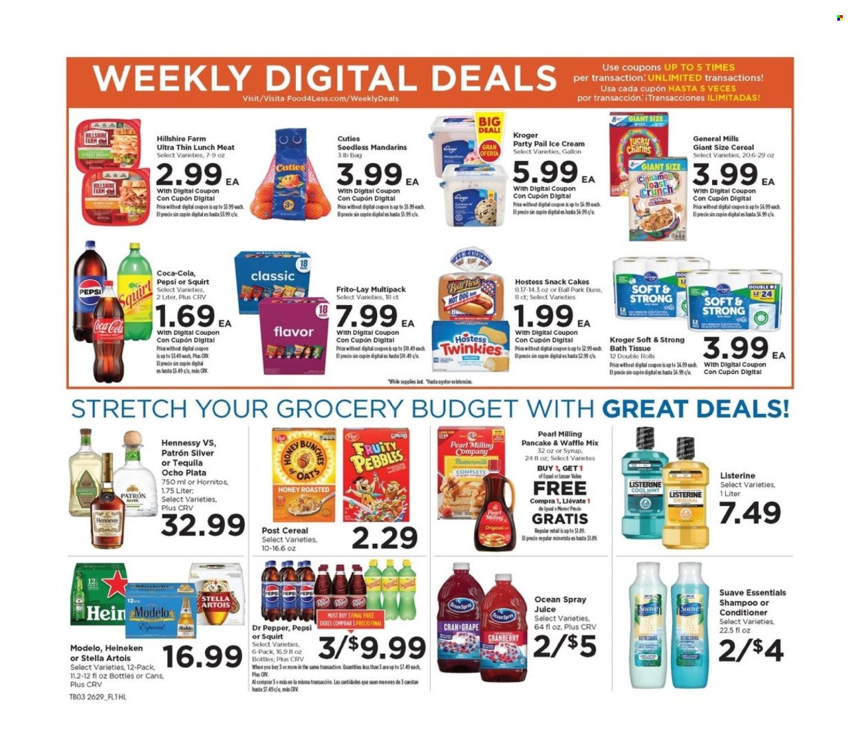 FOOD 4 LESS ad - Weekly Ad
