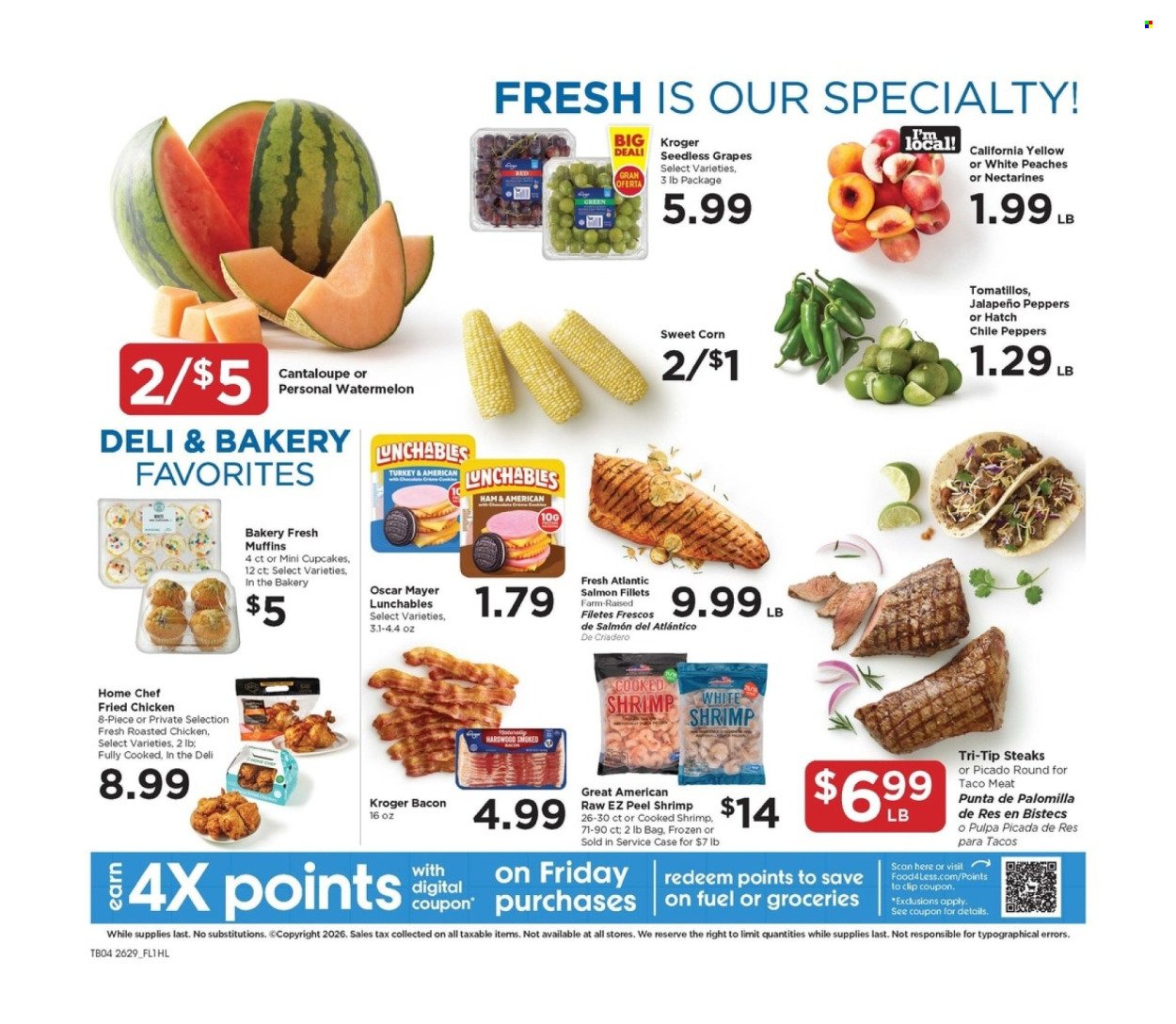 FOOD 4 LESS ad - Weekly Ad