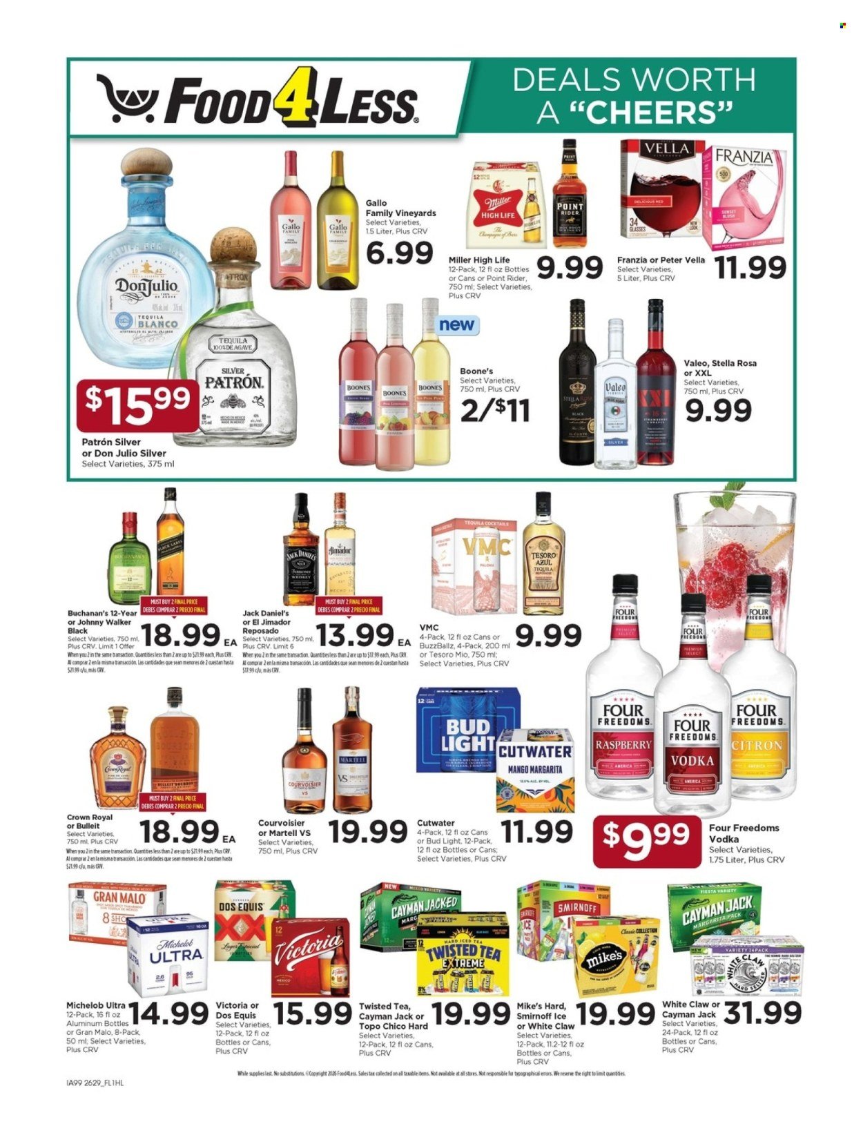 FOOD 4 LESS ad - Weekly Ad