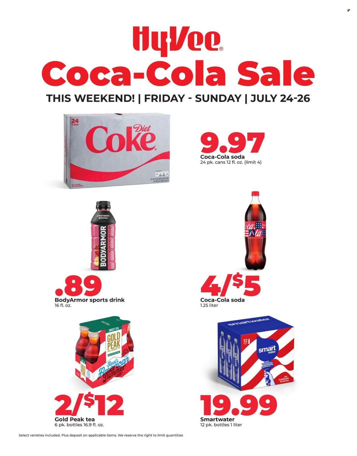 HY-VEE ad - Coca-Cola Sale