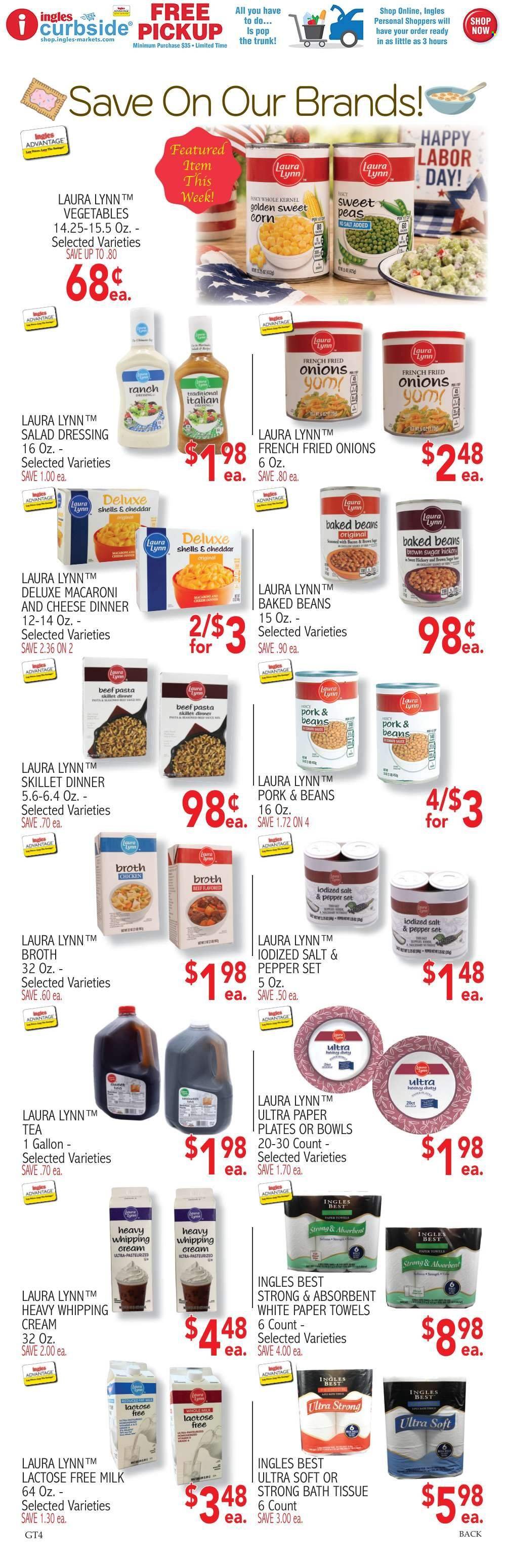 INGLES ad - Specials