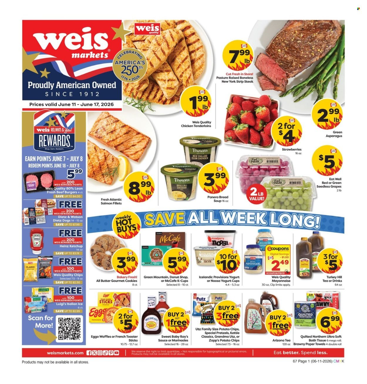 WEIS ad - Weekly Circular