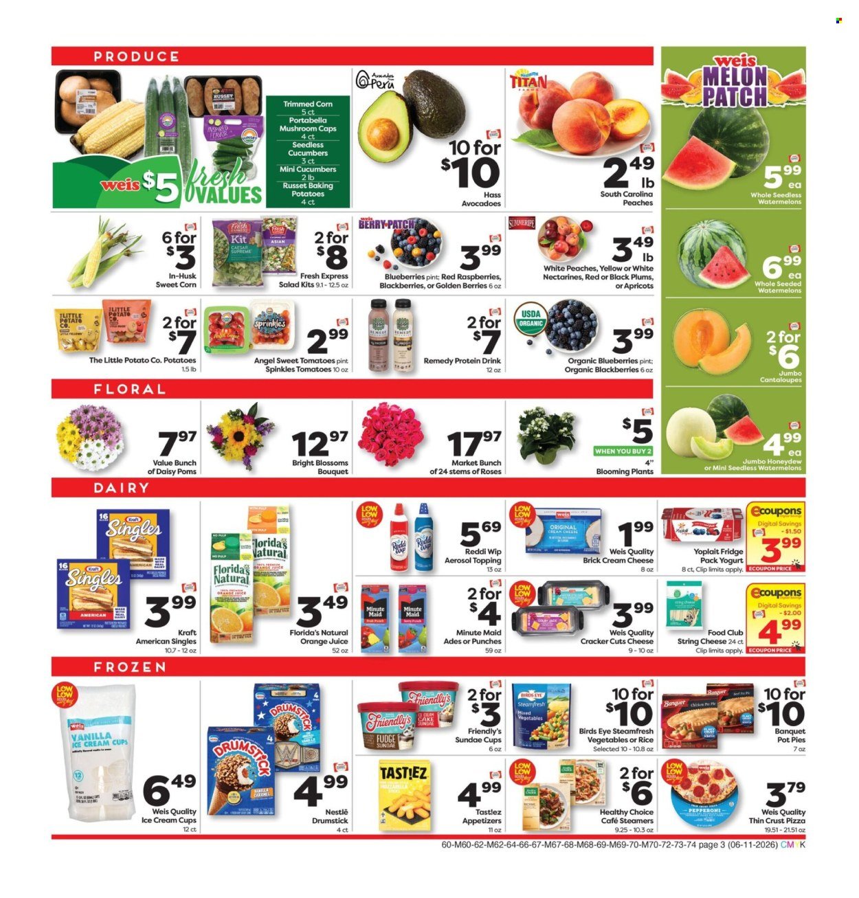 WEIS ad - Weekly Circular