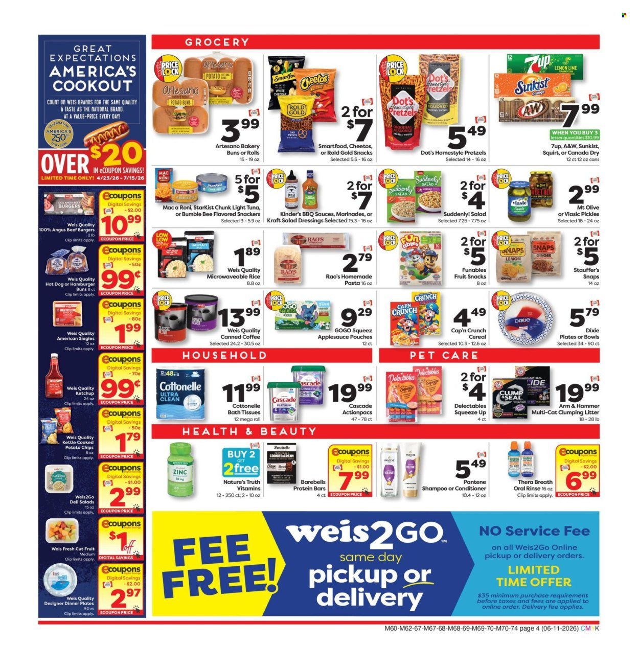 WEIS ad - Weekly Circular