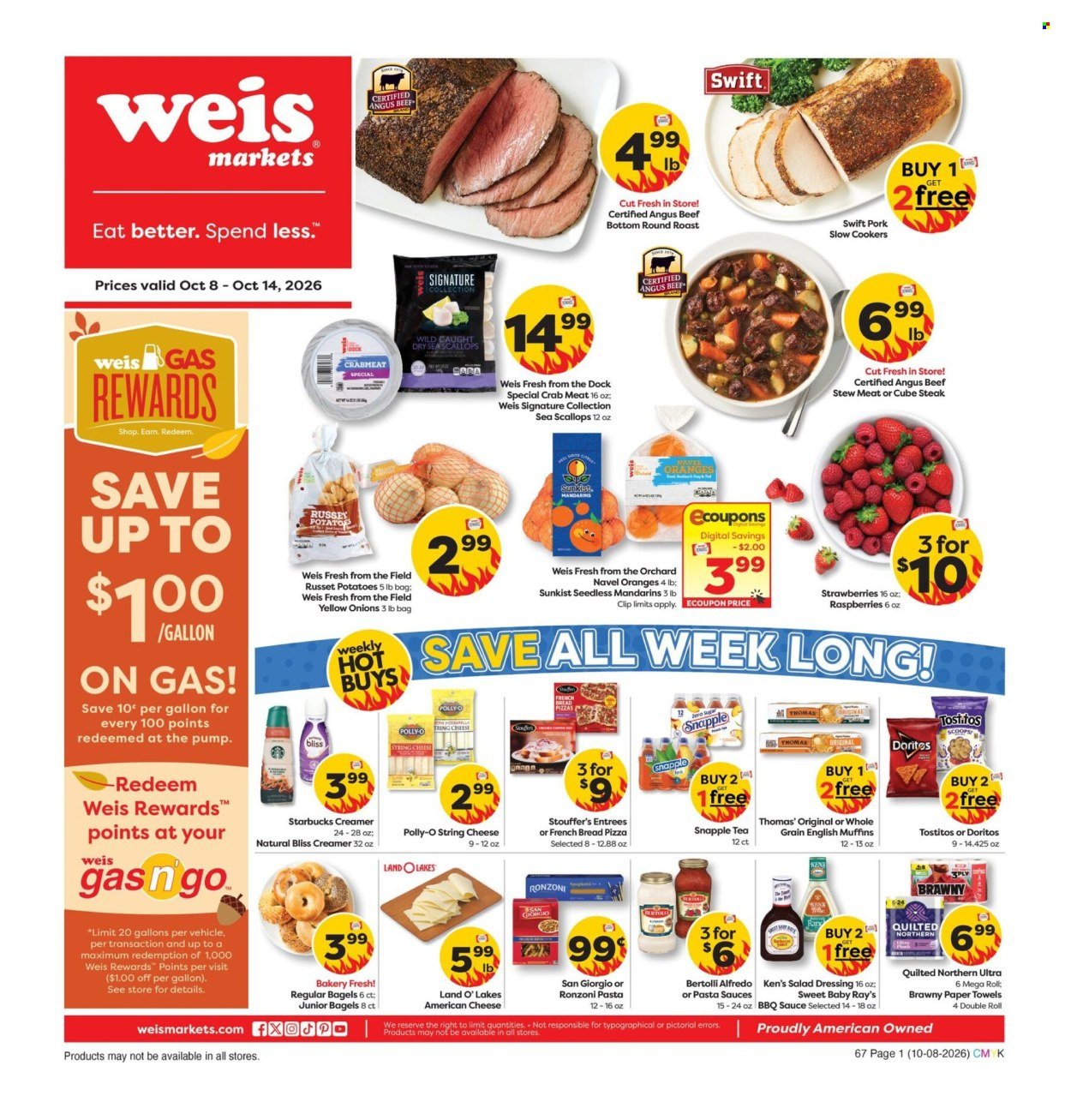 WEIS ad - Weekly Ad