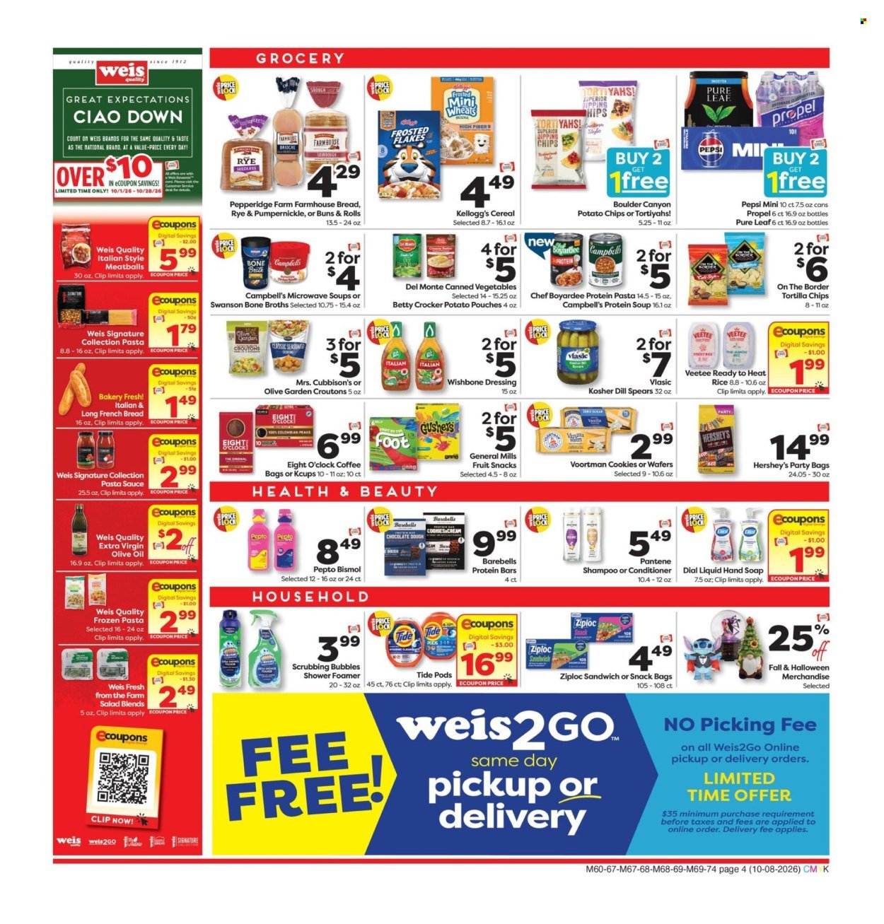 WEIS ad - Weekly Ad