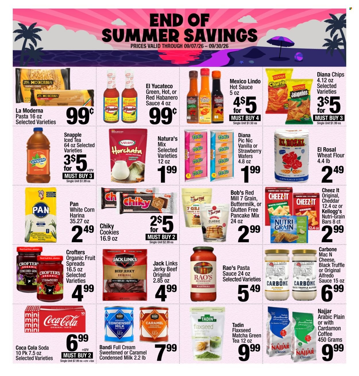 SUPER KING MARKETS ad - End of Summer Savings