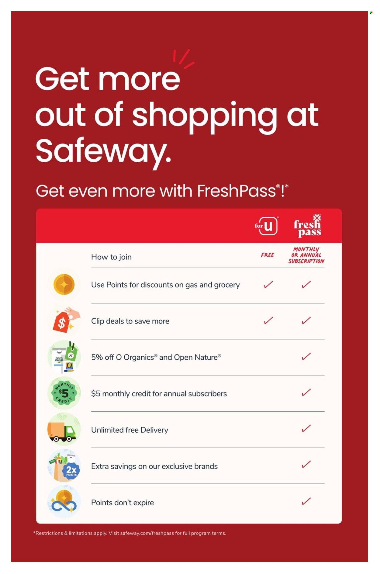 SAFEWAY ad - Weekly Ad