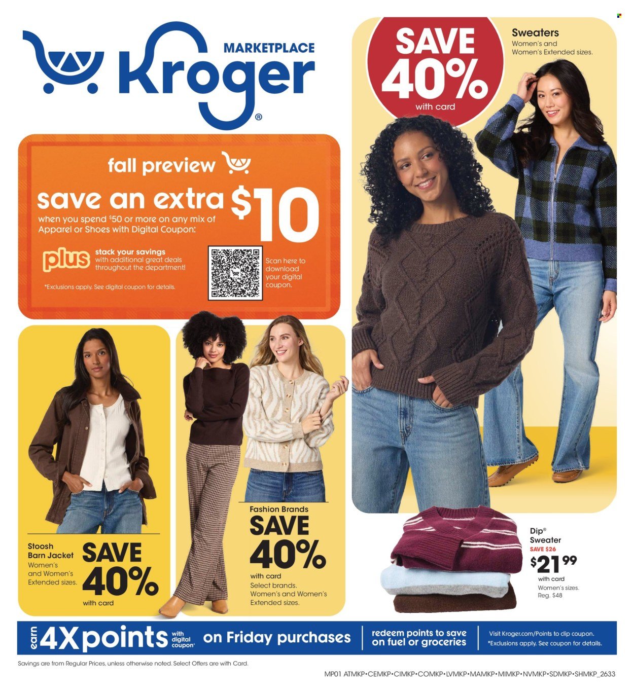 KROGER ad - Home & Apparel