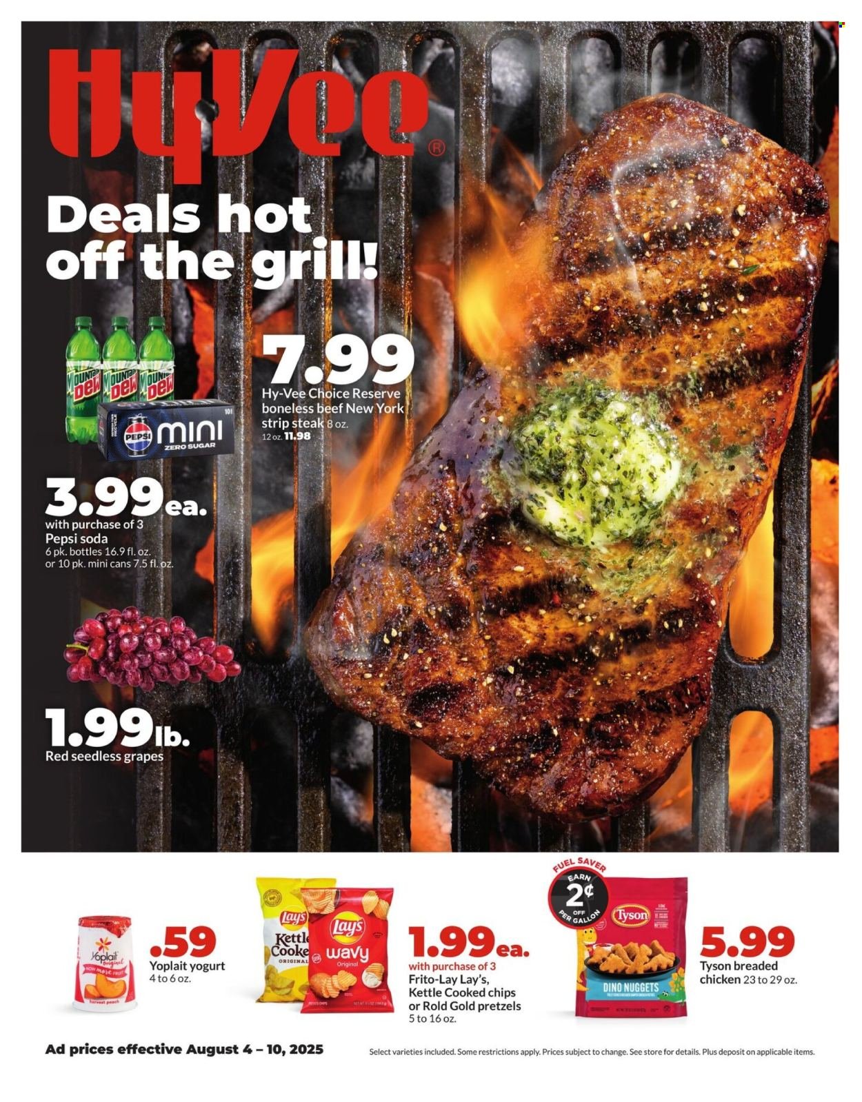 HY-VEE ad - Weekly Ad (2025-08-04 - 2025-08-10) | 1