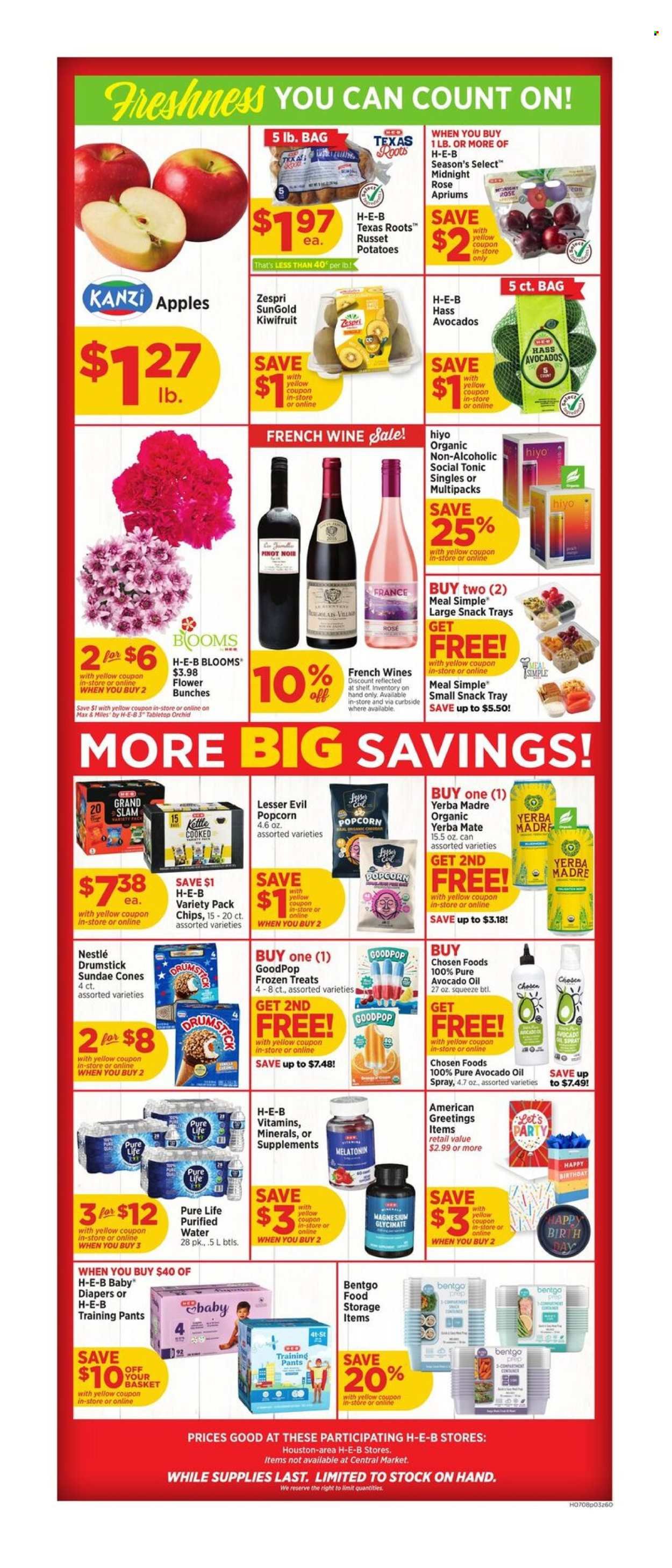 H-E-B ad - Weekly Ad
