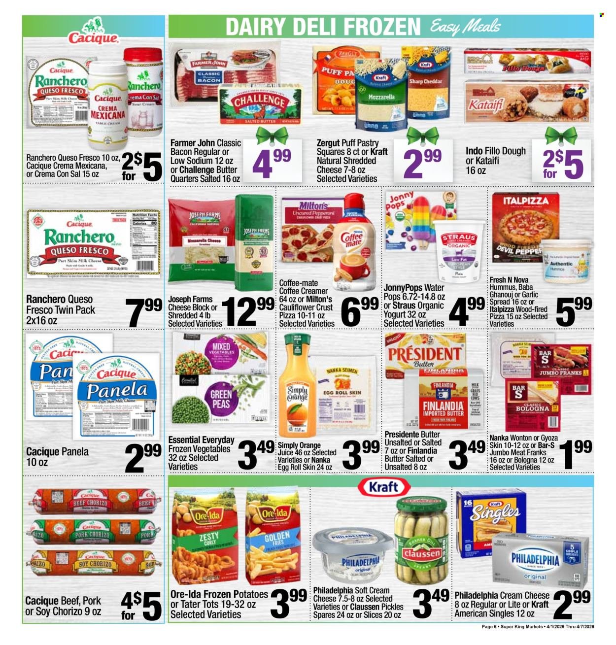 SUPER KING MARKETS ad - Weekly Ad