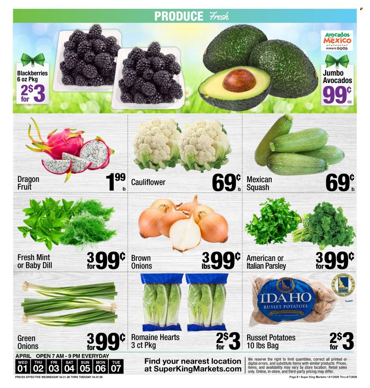 SUPER KING MARKETS ad - Weekly Ad