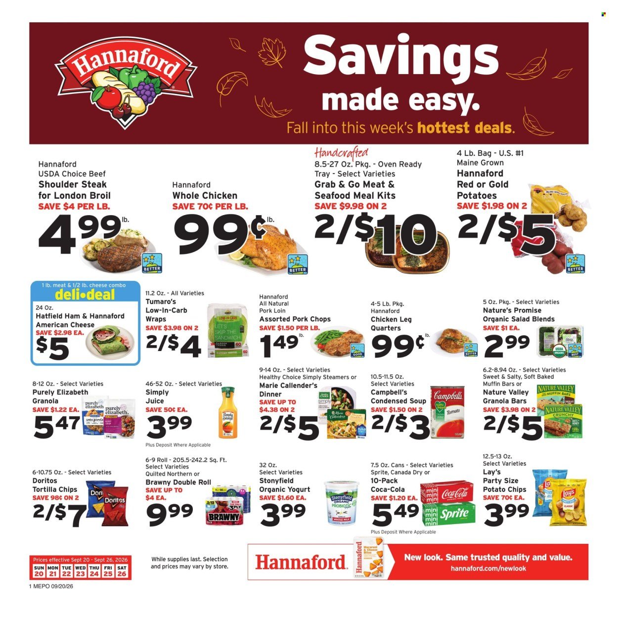 HANNAFORD ad - Weekly Ad