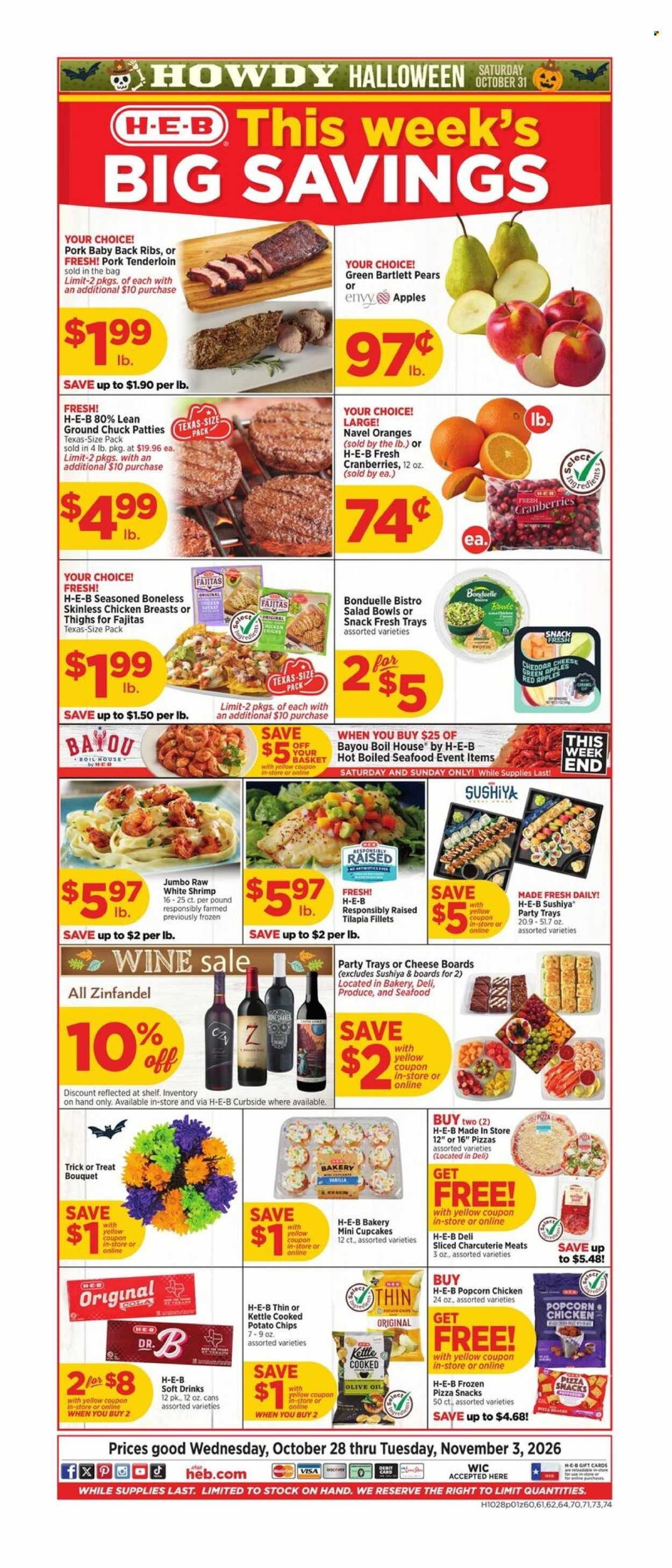H-E-B ad - Weekly Ad