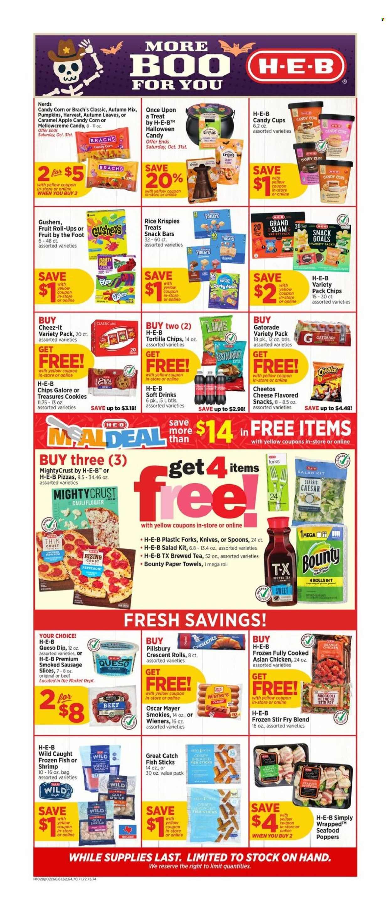 H-E-B ad - Weekly Ad
