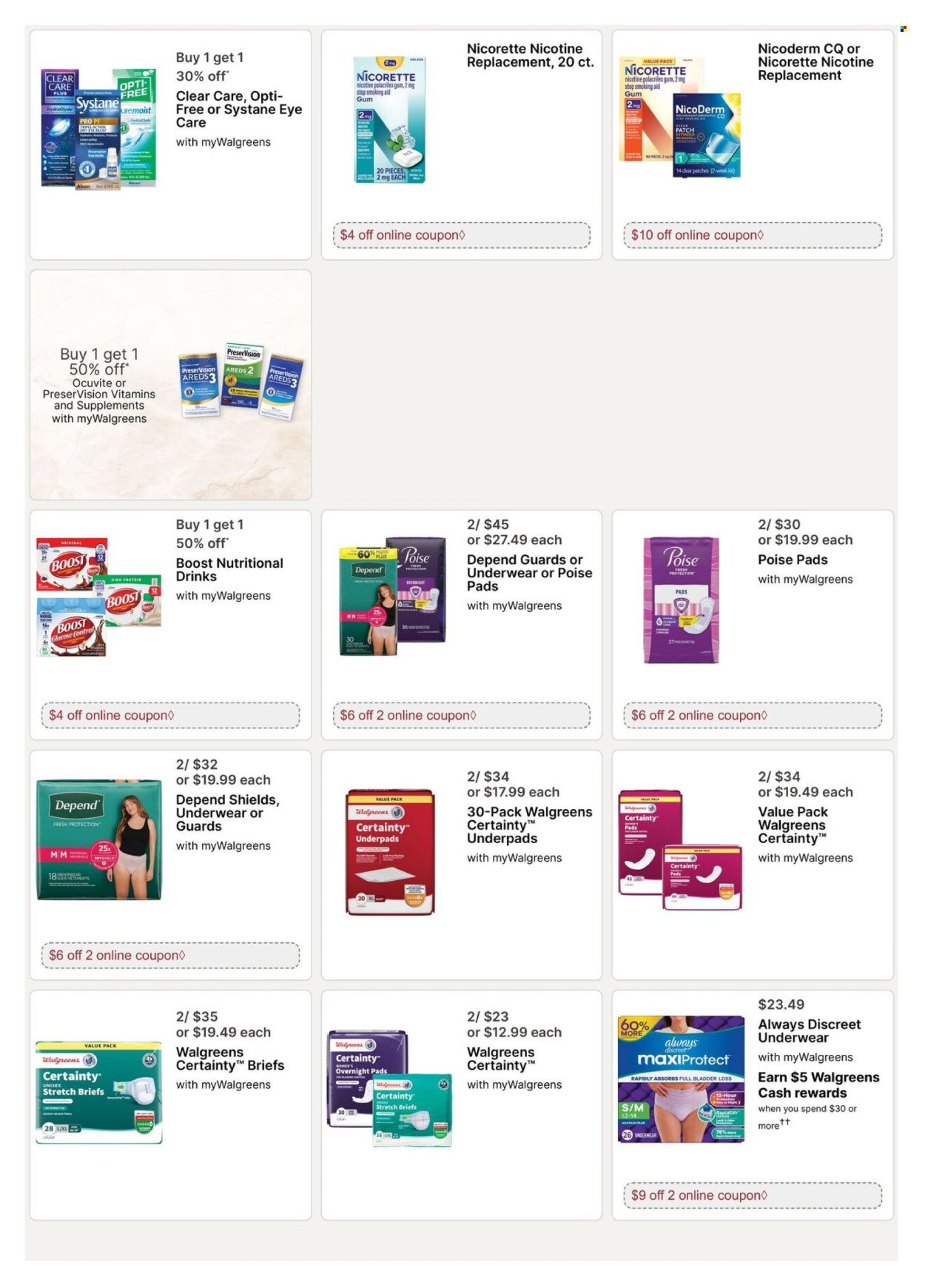 WALGREENS ad - Weekly Ad