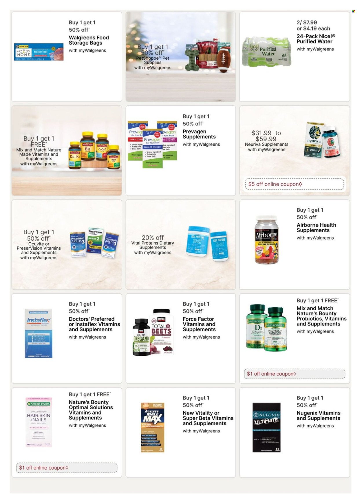 WALGREENS ad - Weekly Ad
