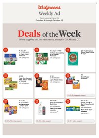 WALGREENS ad - Weekly Ad