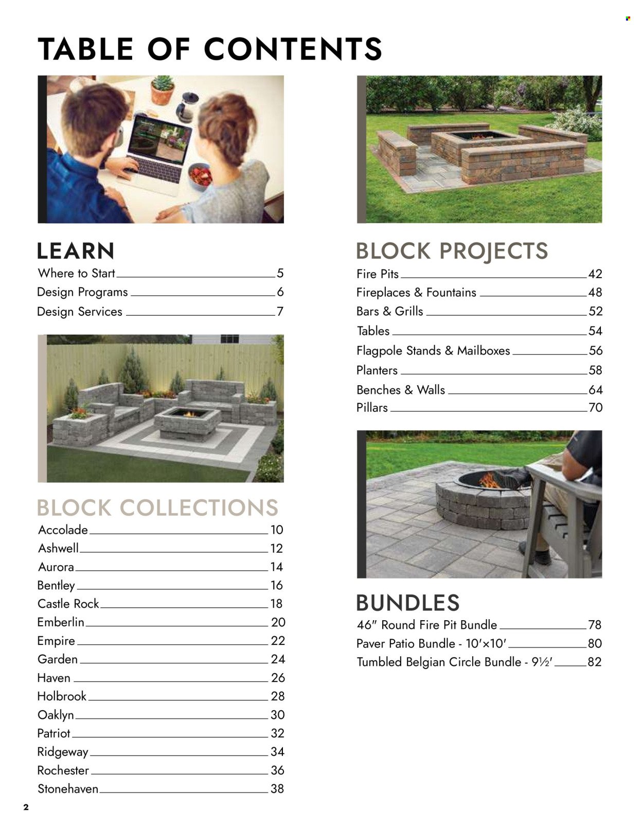 MENARDS ad - Outdoor Living Block Catalog
