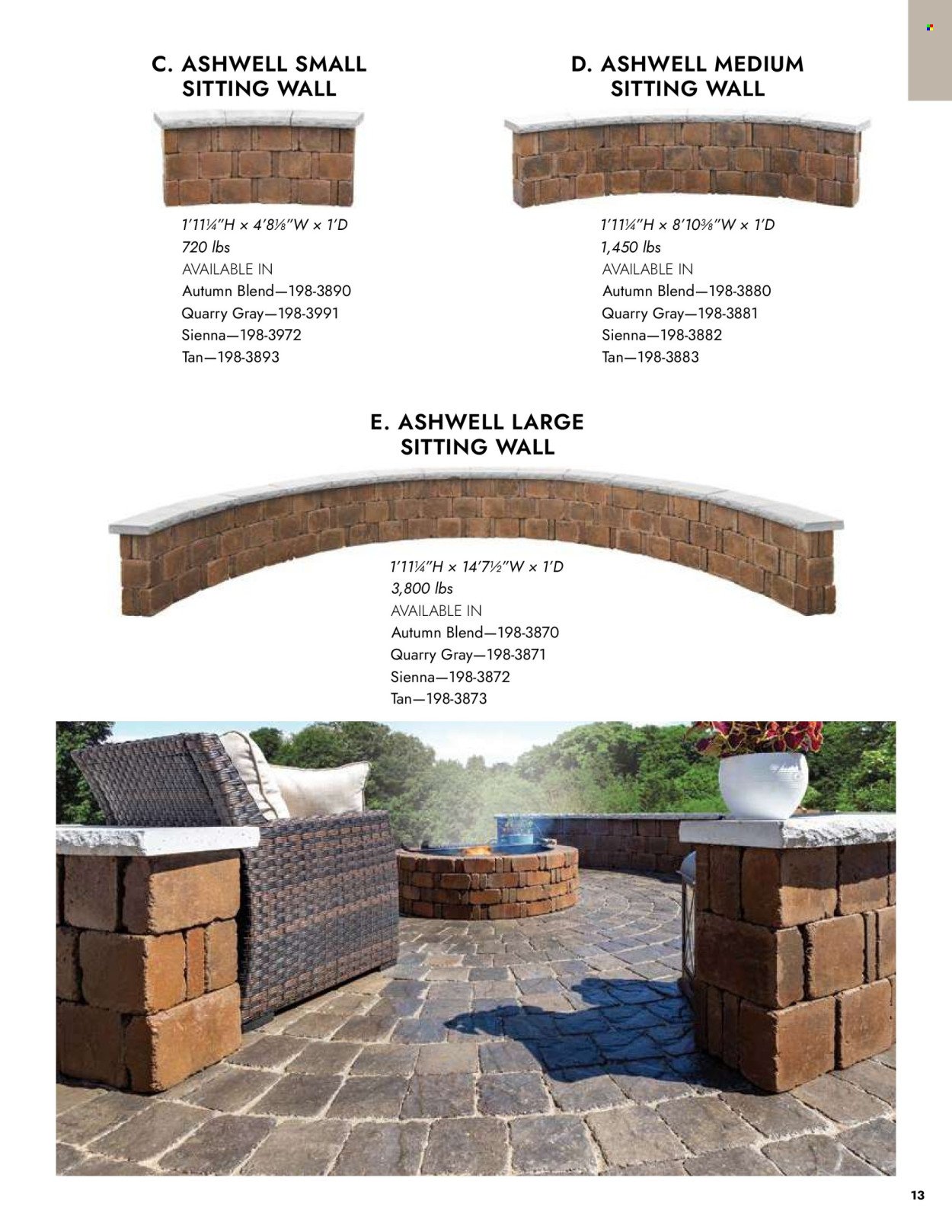 MENARDS ad - Outdoor Living Block Catalog