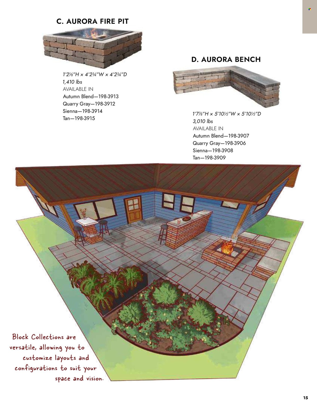 MENARDS ad - Outdoor Living Block Catalog