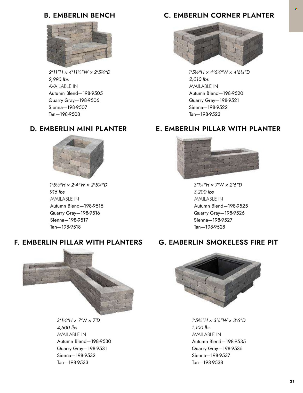 MENARDS ad - Outdoor Living Block Catalog