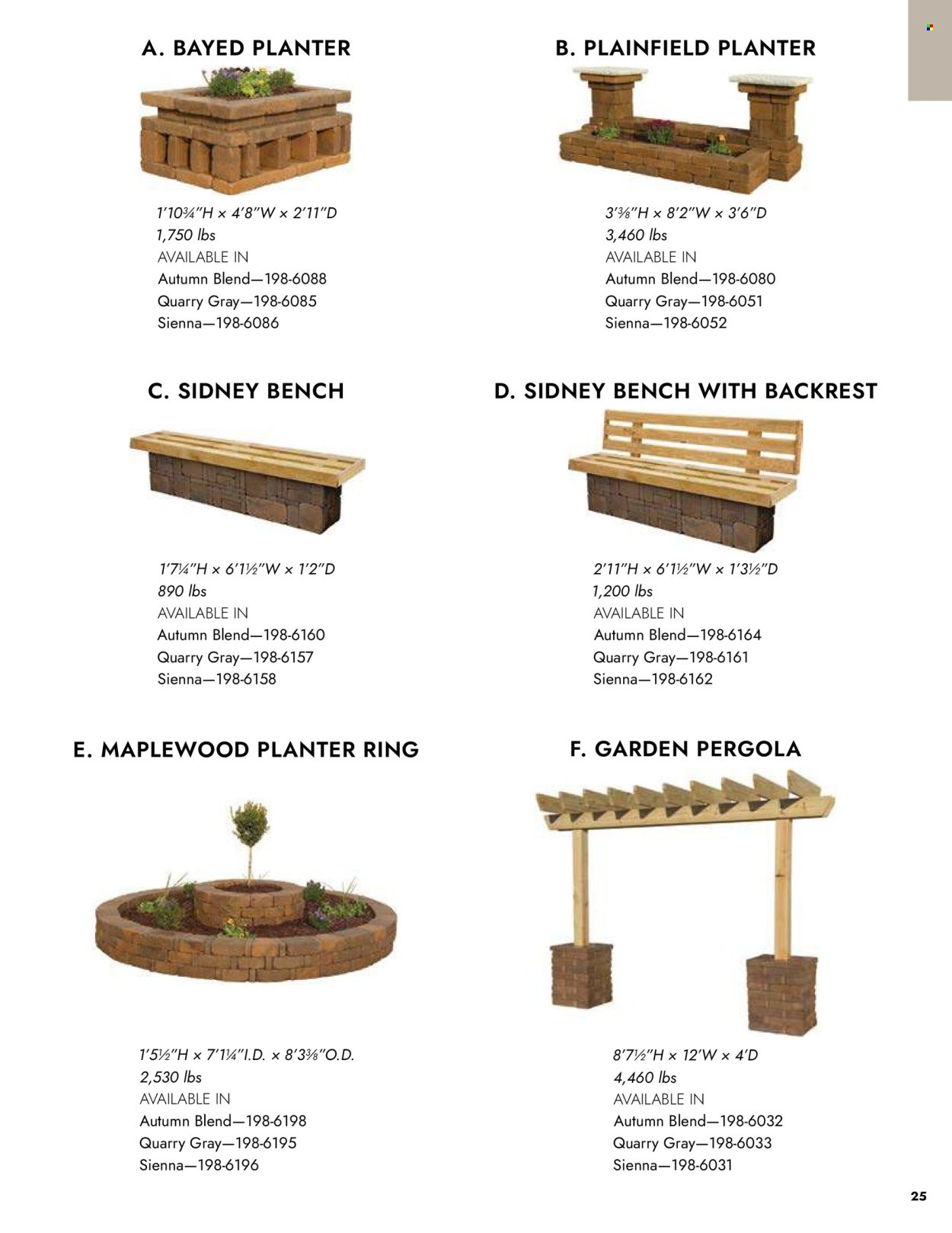 MENARDS ad - Outdoor Living Block Catalog