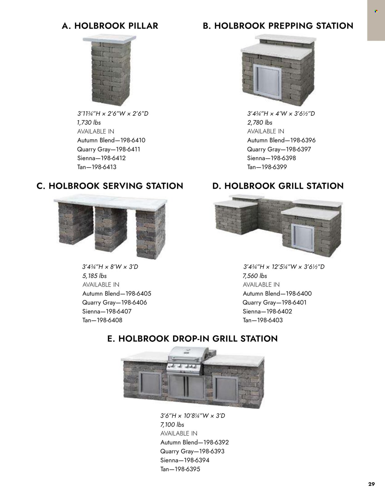 MENARDS ad - Outdoor Living Block Catalog