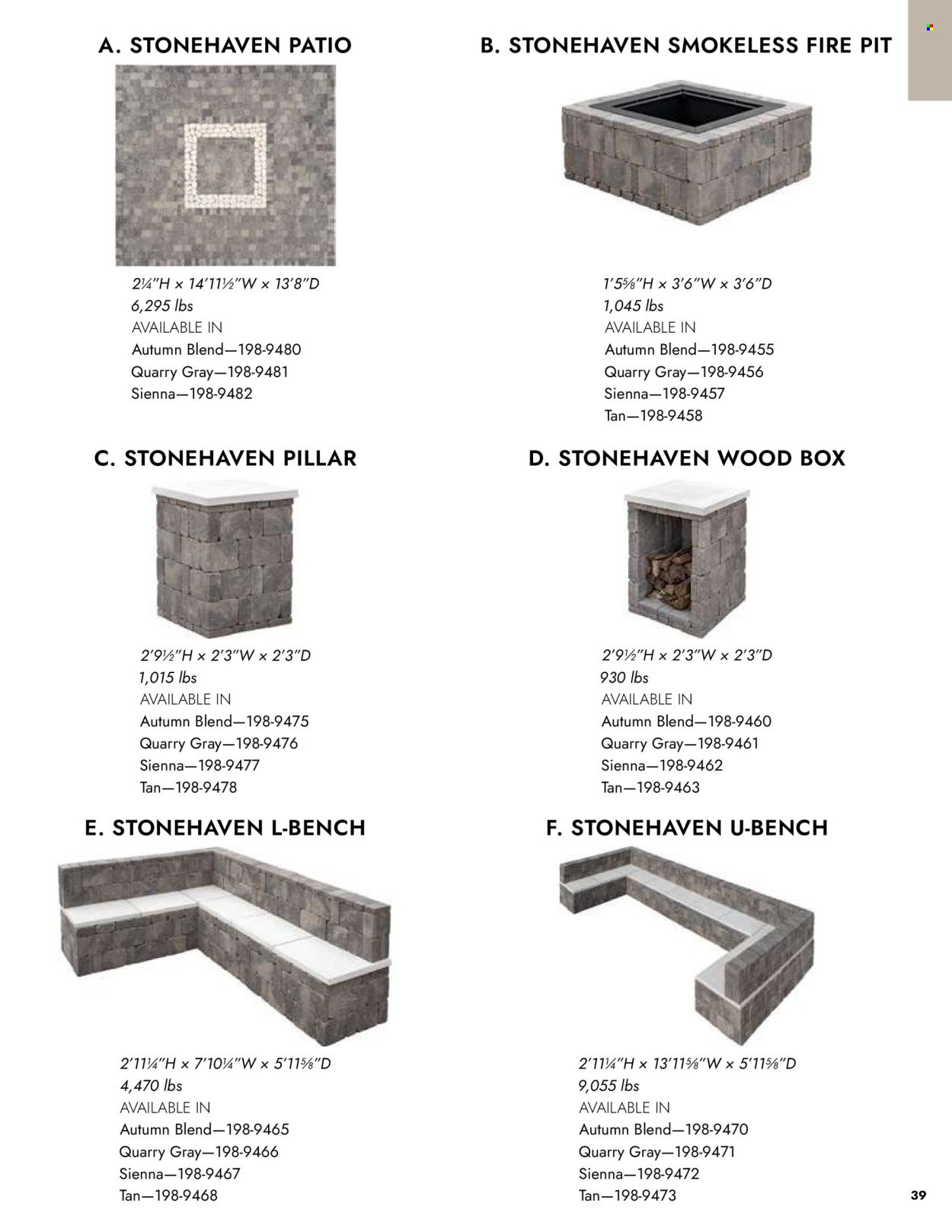 MENARDS ad - Outdoor Living Block Catalog
