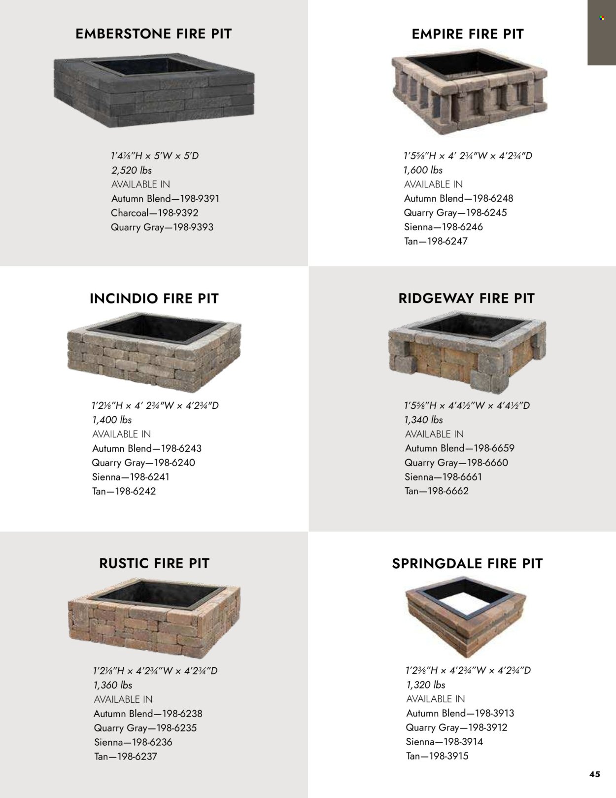 MENARDS ad - Outdoor Living Block Catalog