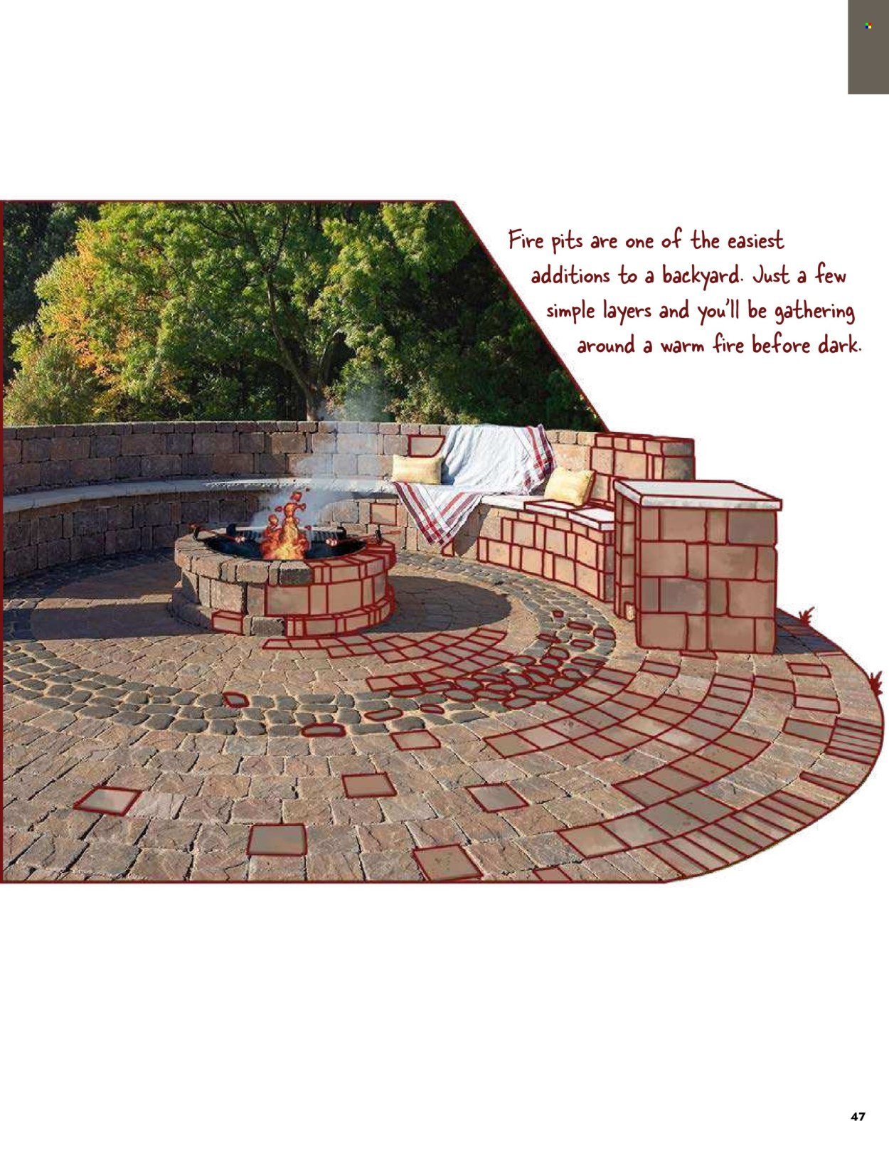 MENARDS ad - Outdoor Living Block Catalog