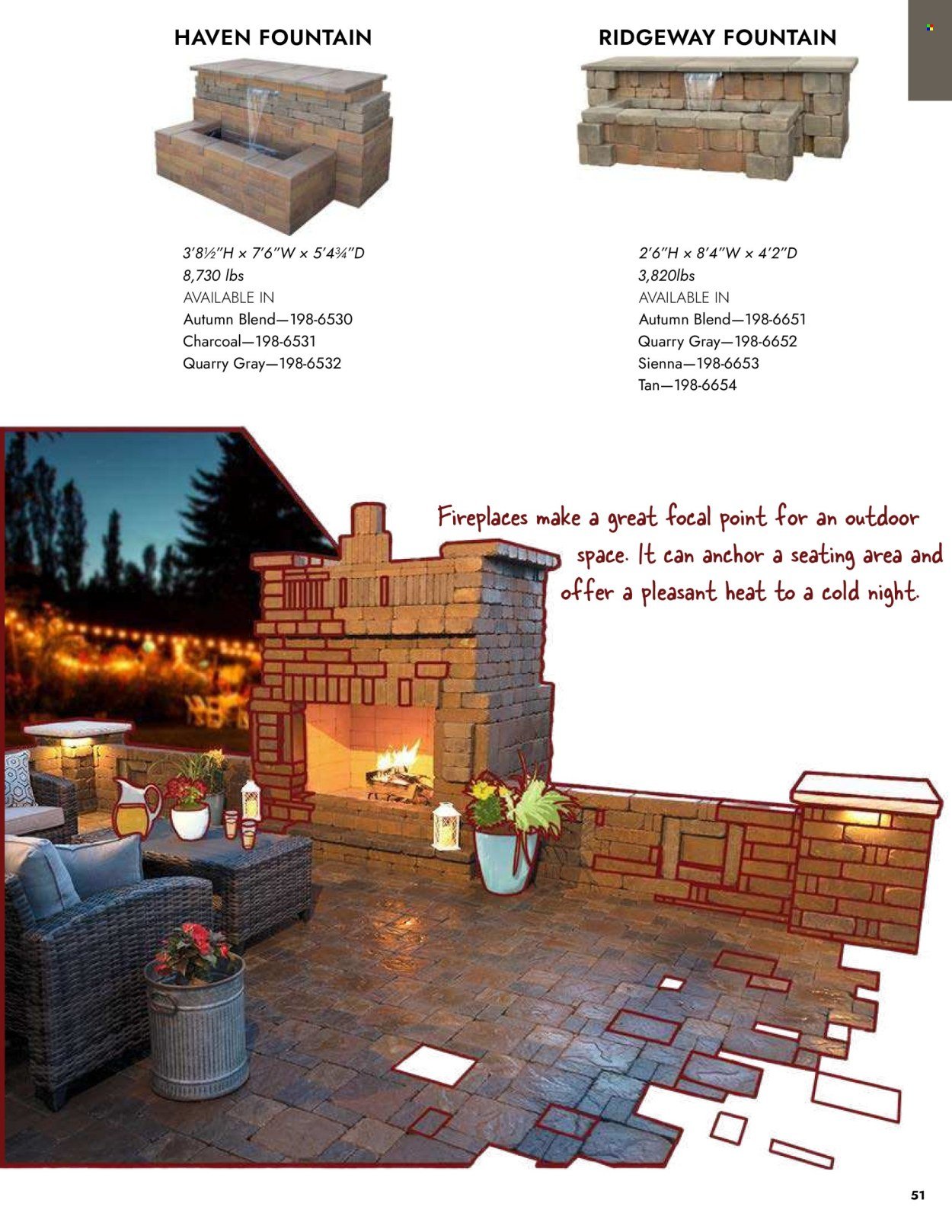 MENARDS ad - Outdoor Living Block Catalog