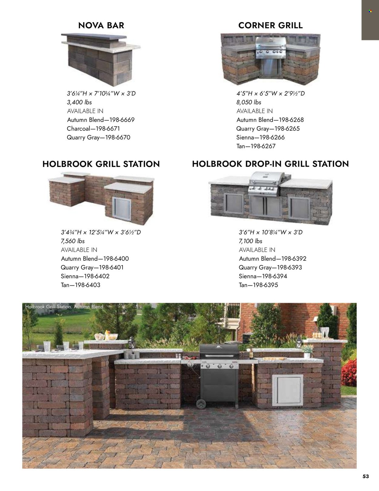 MENARDS ad - Outdoor Living Block Catalog