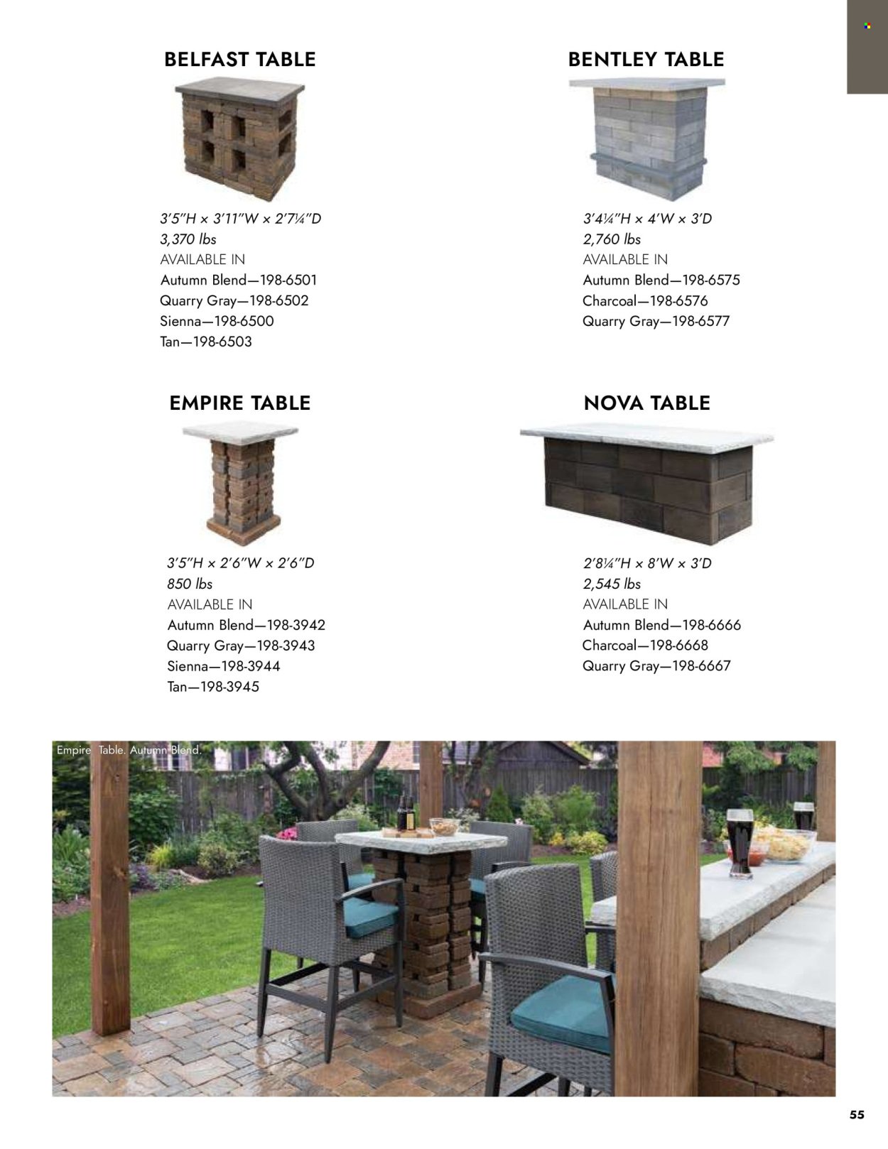MENARDS ad - Outdoor Living Block Catalog