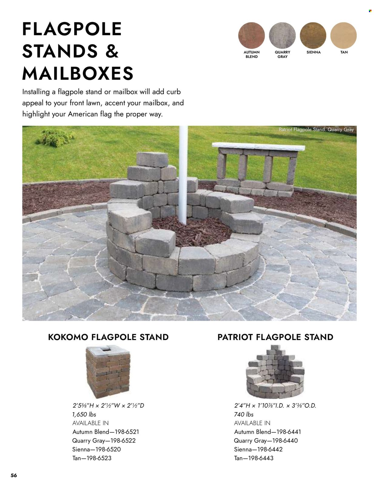 MENARDS ad - Outdoor Living Block Catalog
